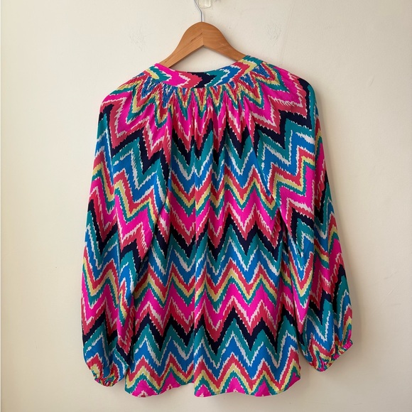 Lilly Pulitzer Silk Elsa Blouse - Picture 12 of 14